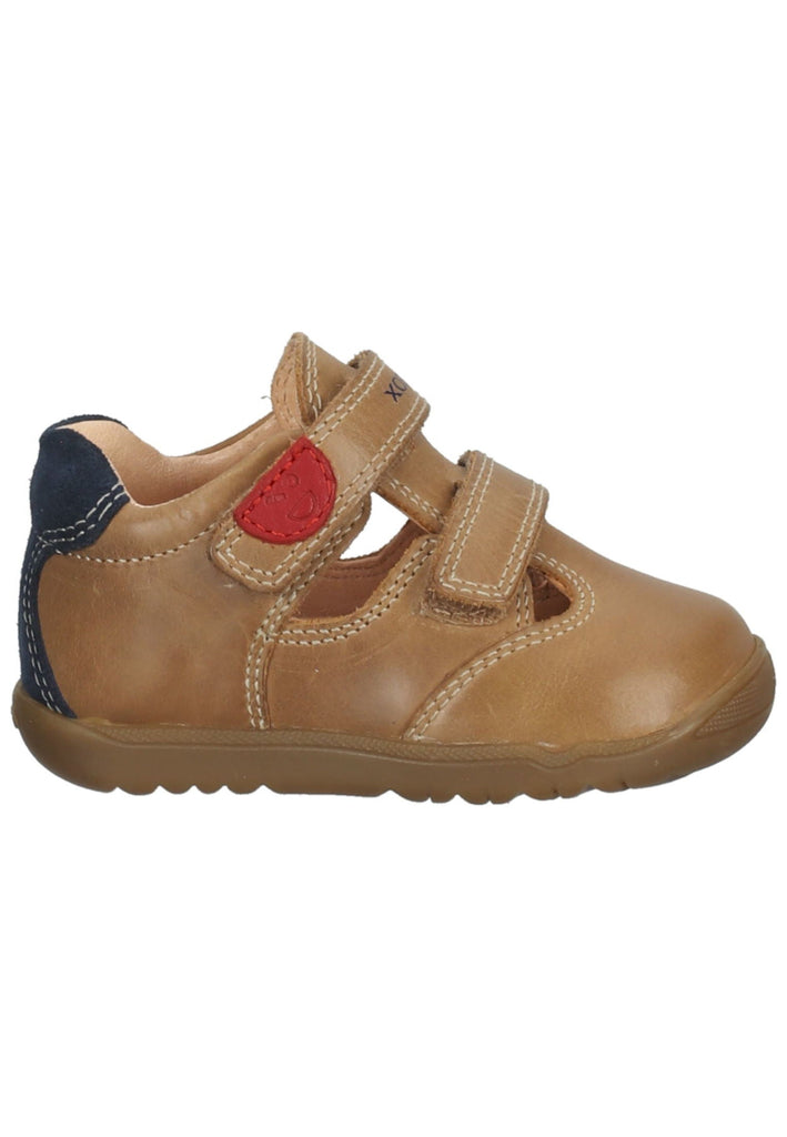 Geox Halbschuhe Leder Caramel