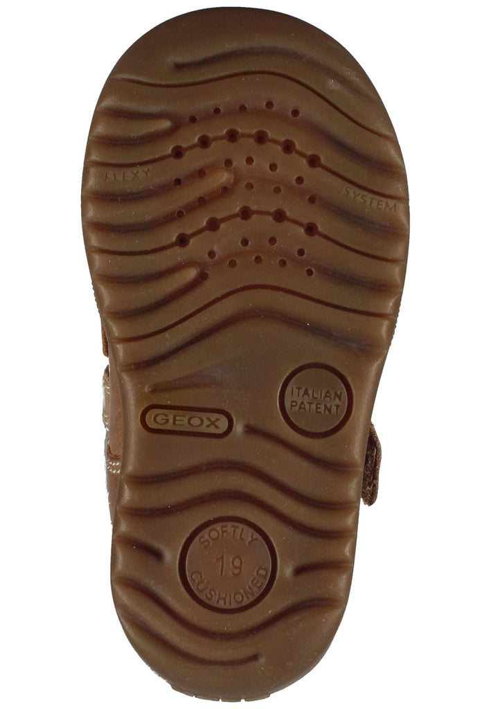 Geox Halbschuhe Leder Caramel