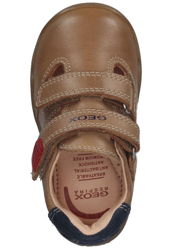 Geox Halbschuhe Leder Caramel