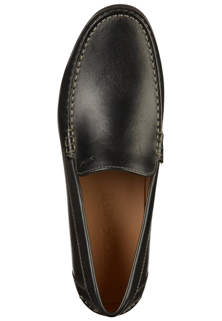 Geox Halbschuhe Leder Schwarz