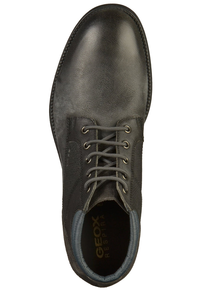 Geox Halbschuhe Leder Schwarz