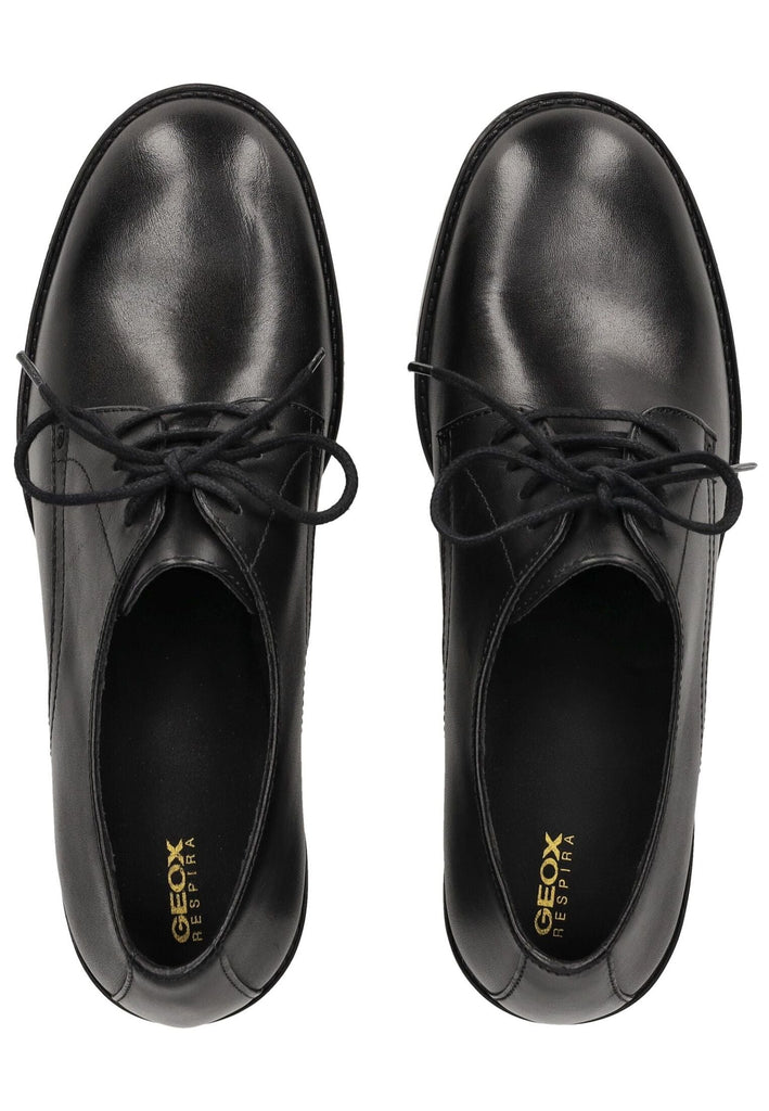 Geox Halbschuhe Leder Schwarz