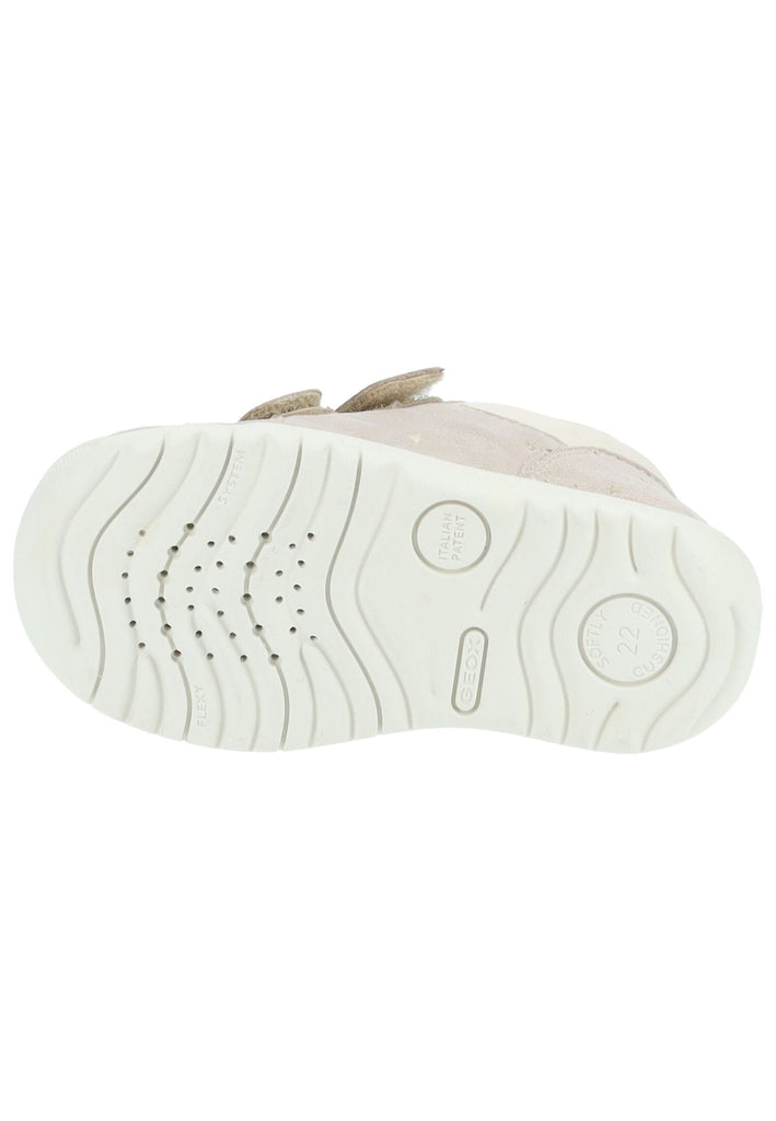 Geox Halbschuhe Leder/Synthetik Beige/Gold