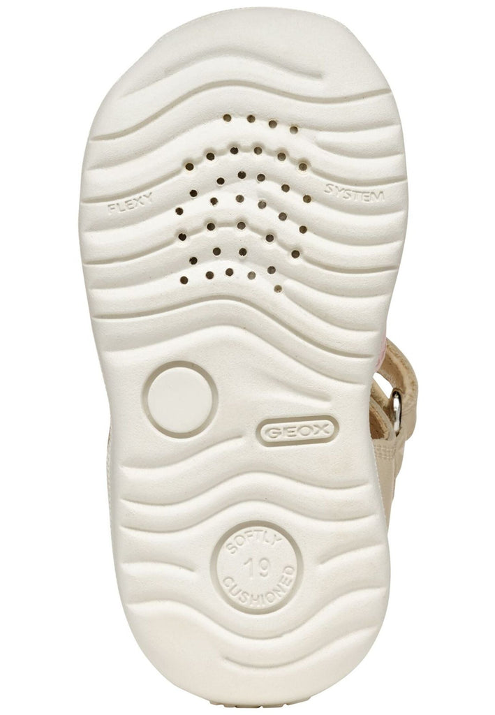 Geox Halbschuhe Leder/Synthetik Ivory