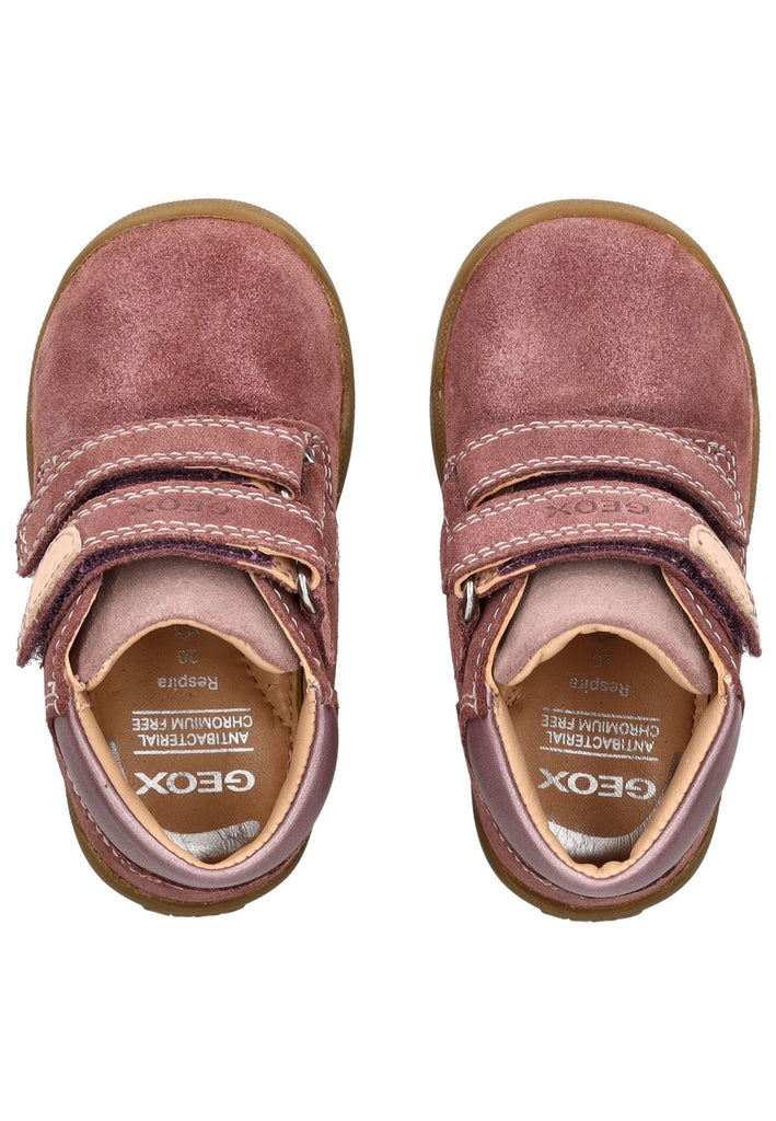 Geox Halbschuhe Leder/Synthetik Rose