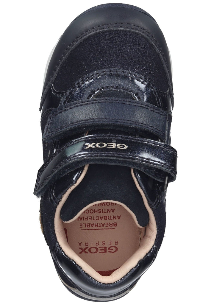 Geox Halbschuhe Leder/Textil Navy