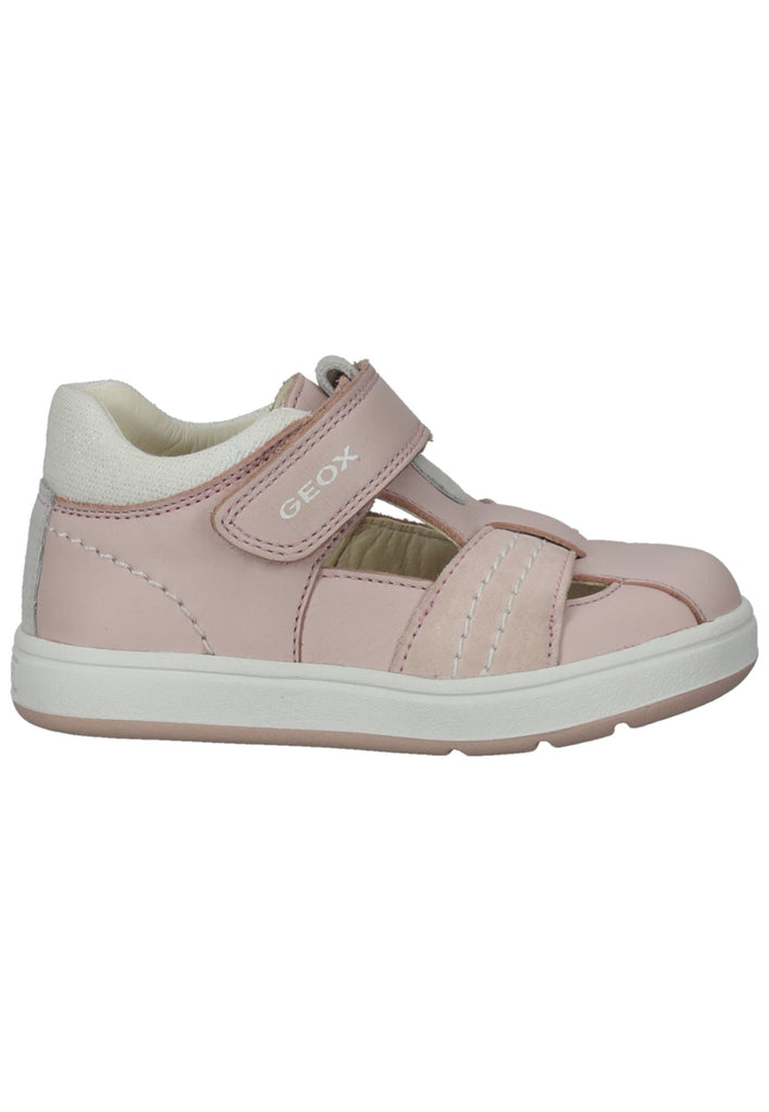 Geox Halbschuhe Leder/Textil Rosa/Weiß