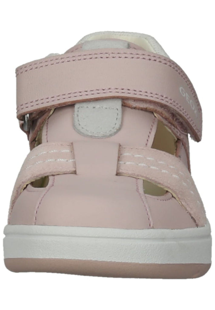 Geox Halbschuhe Leder/Textil Rosa/Weiß