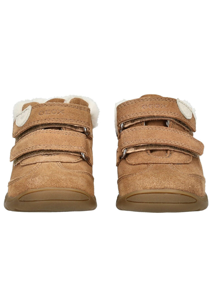 Geox Halbschuhe Leder/Textil Whisky Warmfutter