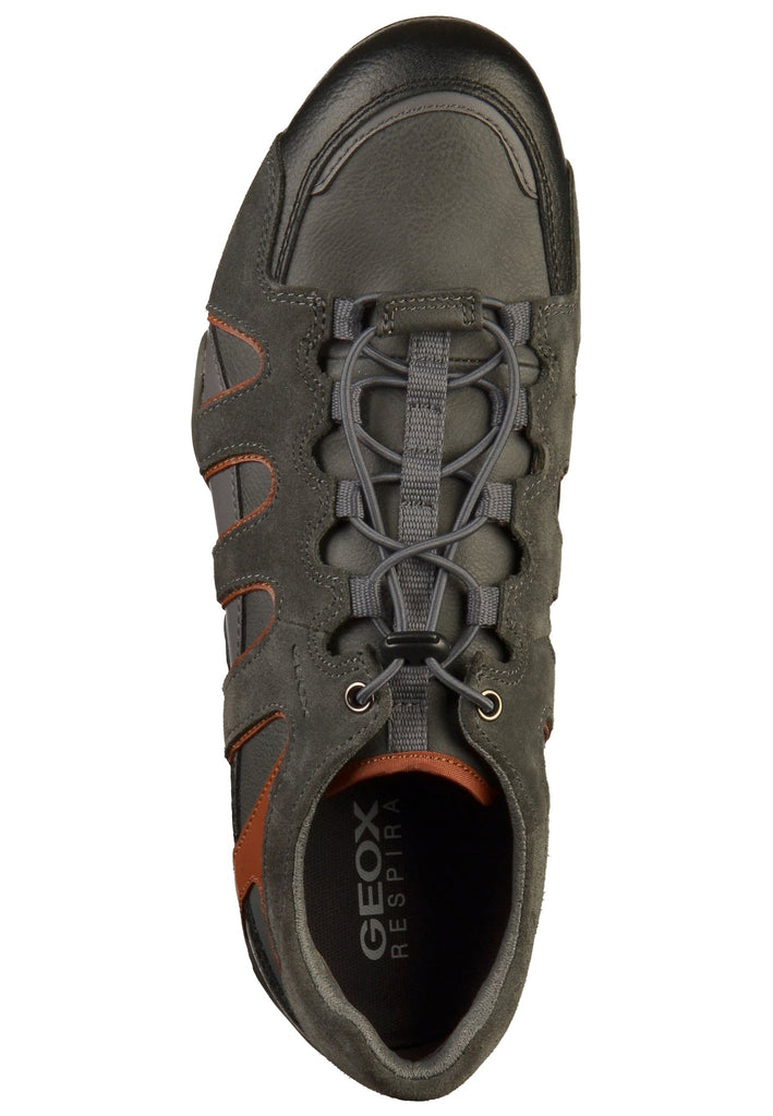 Geox Halbschuhe Lederimitat Grau