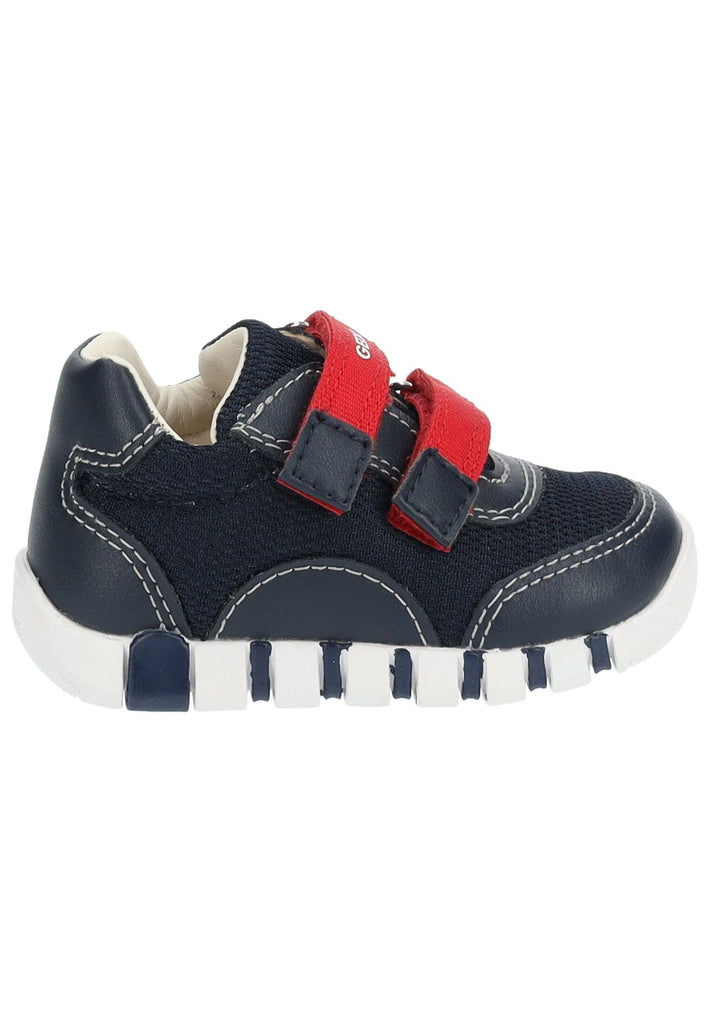 Geox Halbschuhe Lederimitat/Mesh Navy