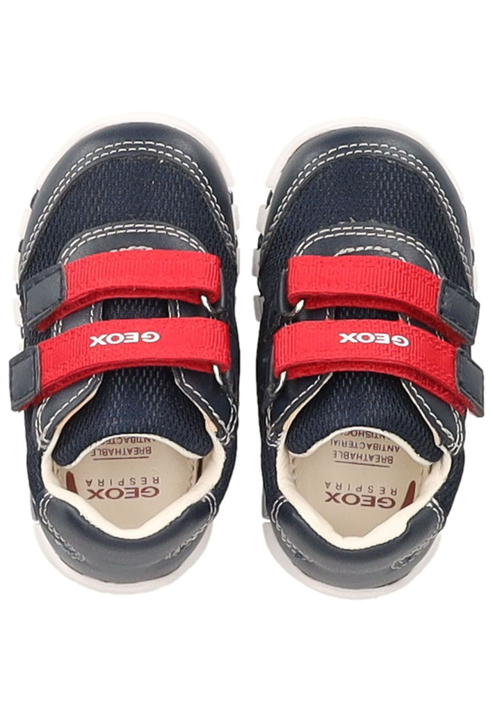 Geox Halbschuhe Lederimitat/Mesh Navy