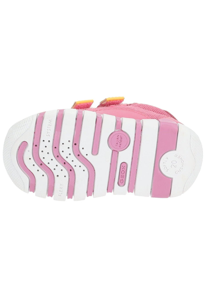 Geox Halbschuhe Lederimitat/Mesh Pink