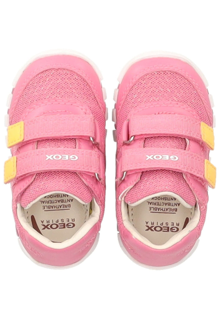Geox Halbschuhe Lederimitat/Mesh Pink
