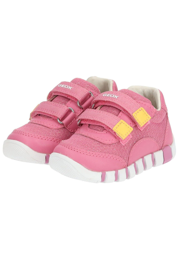 Geox Halbschuhe Lederimitat/Mesh Pink