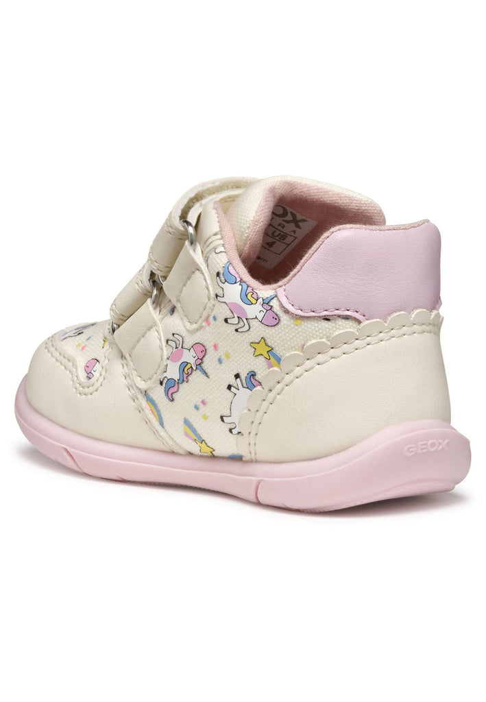 Geox Halbschuhe Lederimitat/Textil Ivory