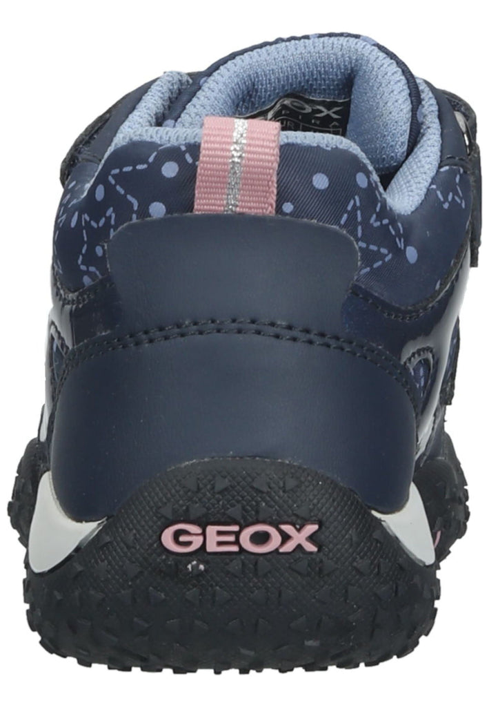 Geox Halbschuhe Lederimitat/Textil Navy/Pink