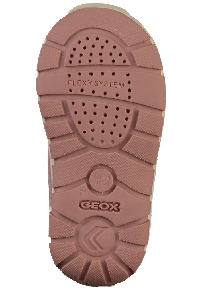 Geox Halbschuhe Lederimitat/Textil Pink