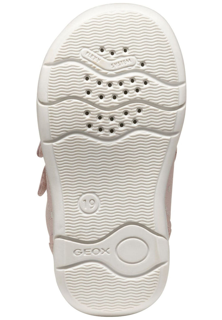 Geox Halbschuhe Lederimitat/Textil Rose