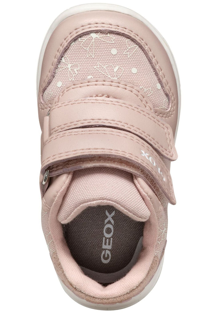 Geox Halbschuhe Lederimitat/Textil Rose