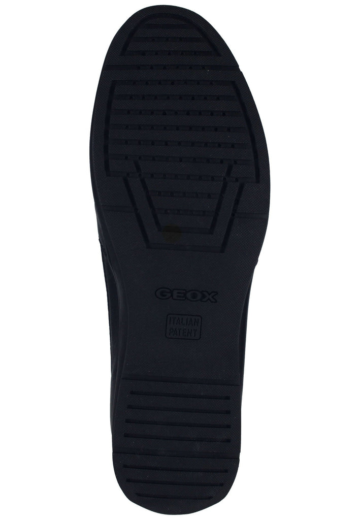 Geox Halbschuhe Nappaleder Schwarz