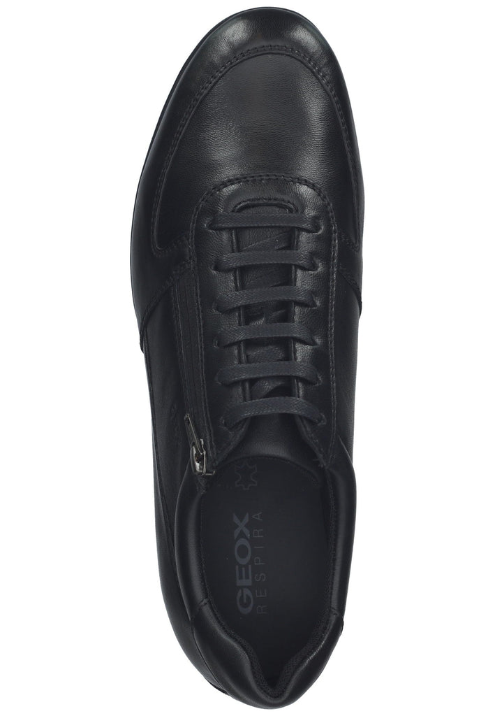 Geox Halbschuhe Nappaleder Schwarz