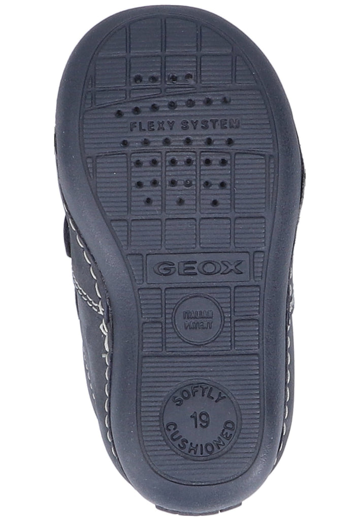 Geox Halbschuhe Nubukleder Dunkelblau