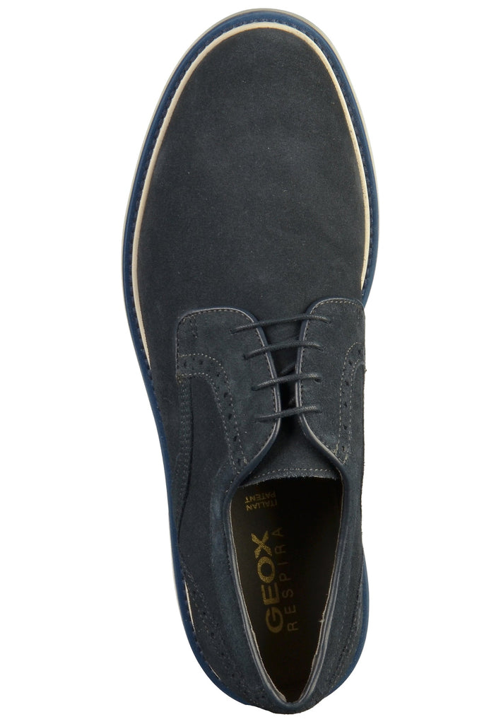 Geox Halbschuhe Veloursleder Blau