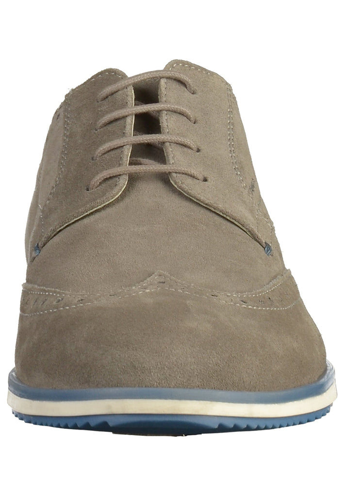 Geox Halbschuhe Veloursleder Grau