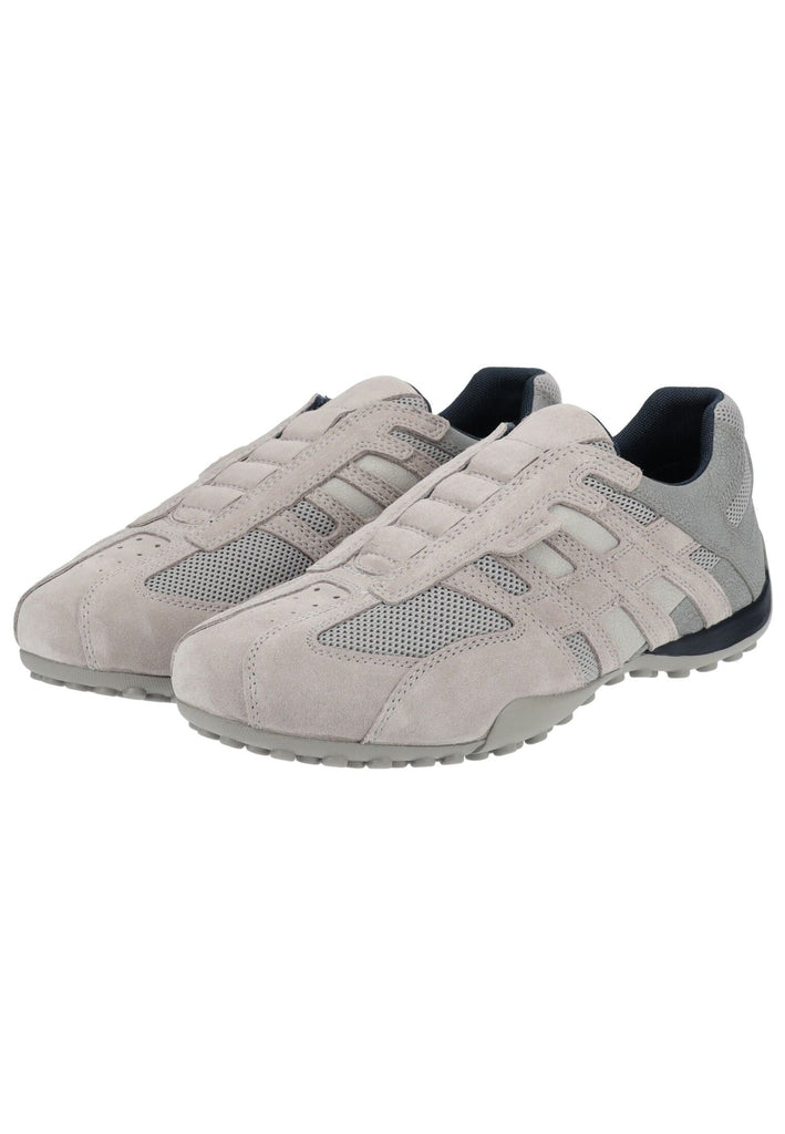 Geox Halbschuhe Veloursleder/Mesh Beige/Grau