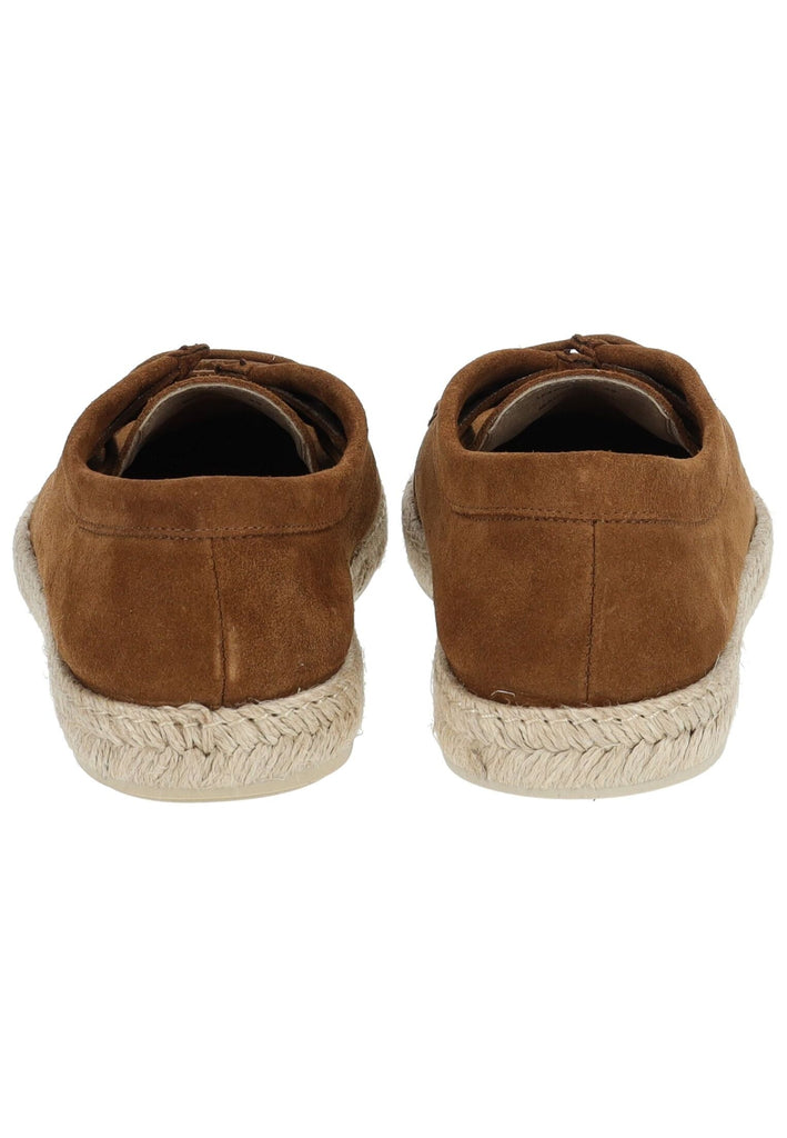 Geox Halbschuhe Veloursleder Mittelbraun