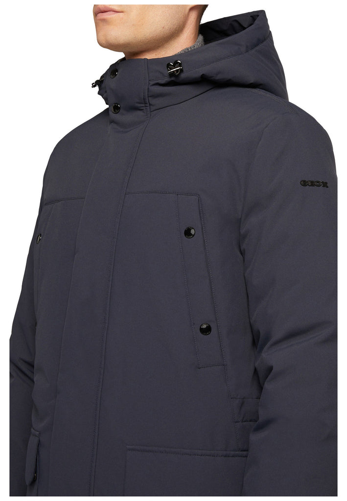 Geox Jacken 100% Polyester Dunkelblau