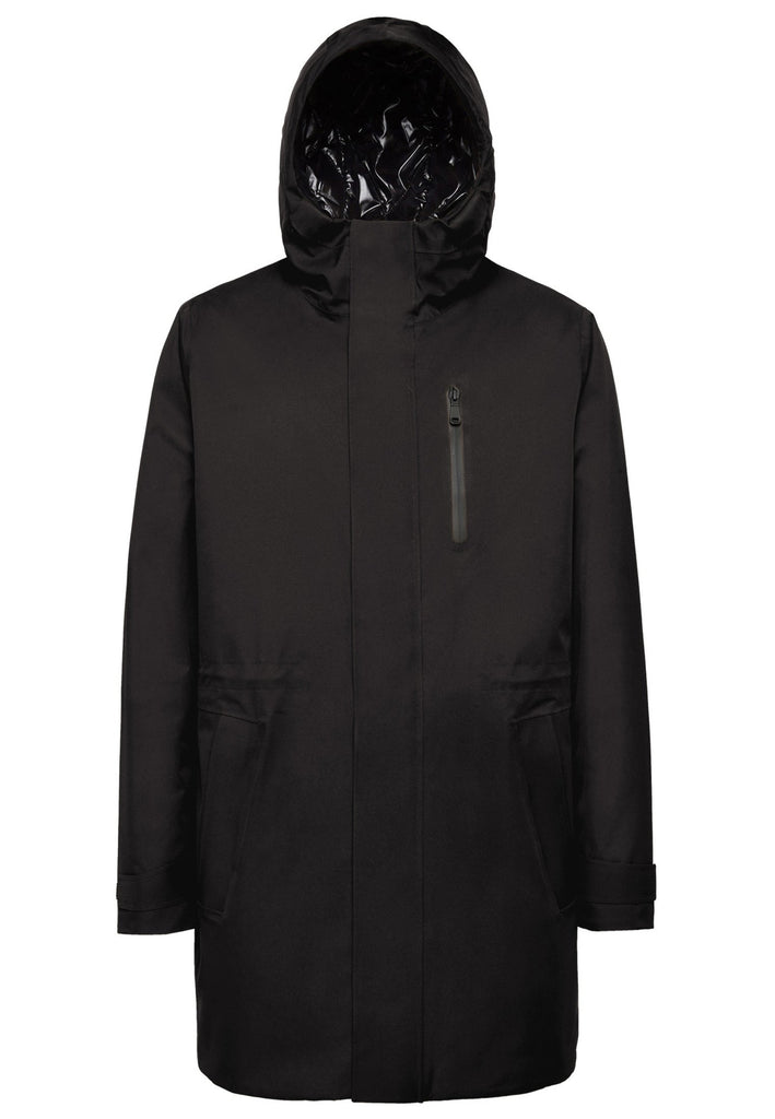 Geox Jacken 100% Polyester Schwarz