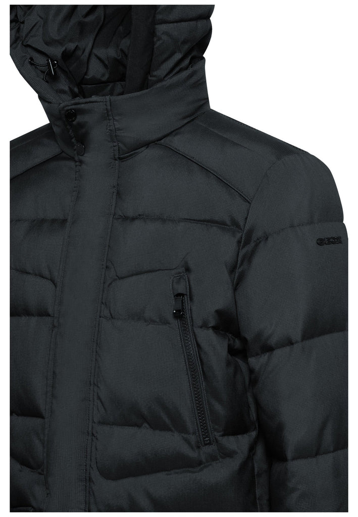 Geox Jacken 100% Polyester Schwarz