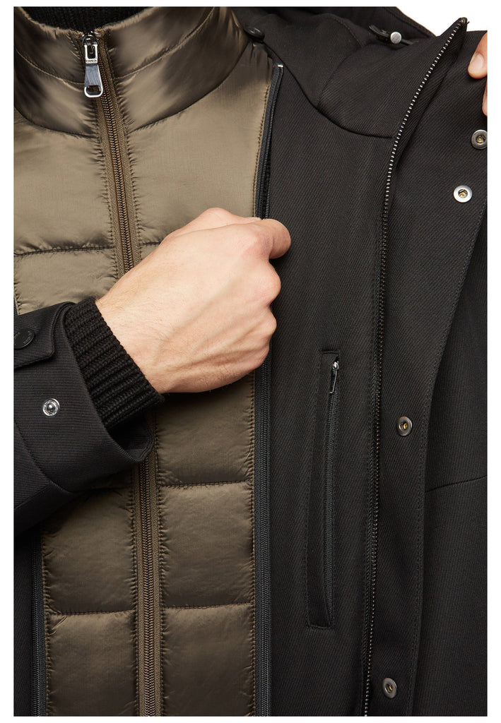 Geox Jacken 100% Polyester Schwarz