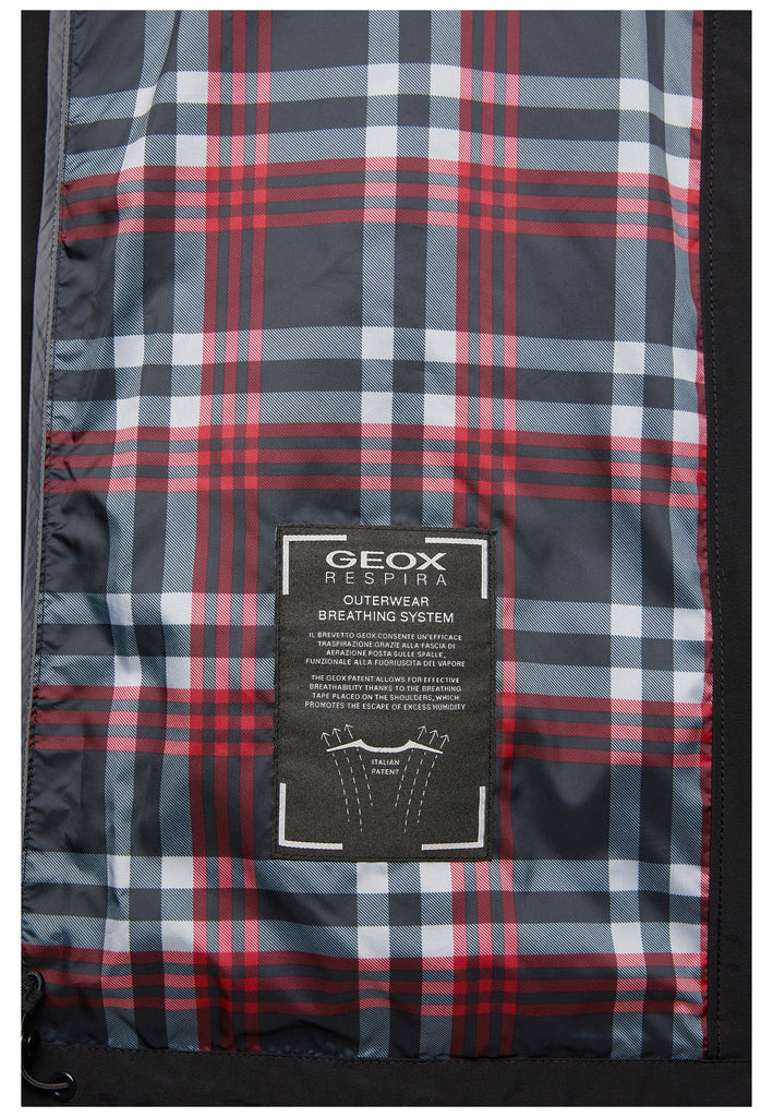 Geox Jacken 58% Baumwolle/42% Polyacryl Schwarz