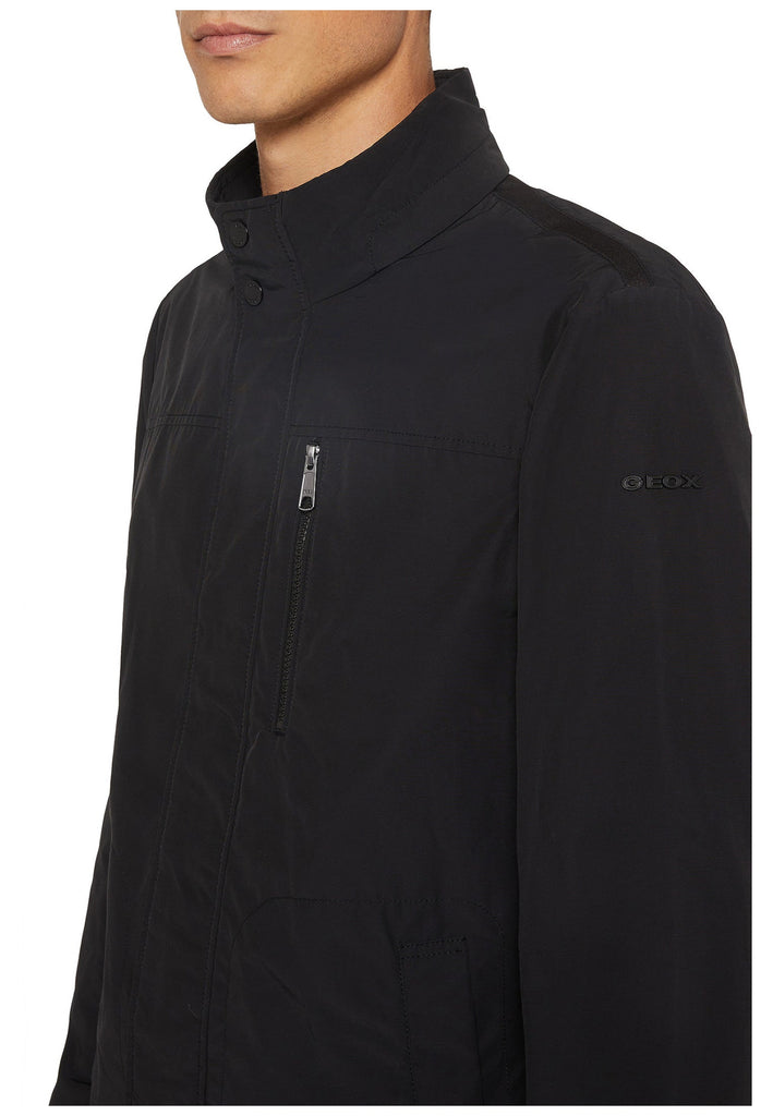 Geox Jacken 58% Baumwolle/42% Polyacryl Schwarz