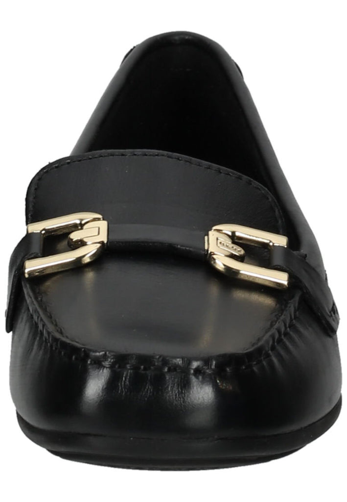 Geox Mokassin Glattleder Schwarz