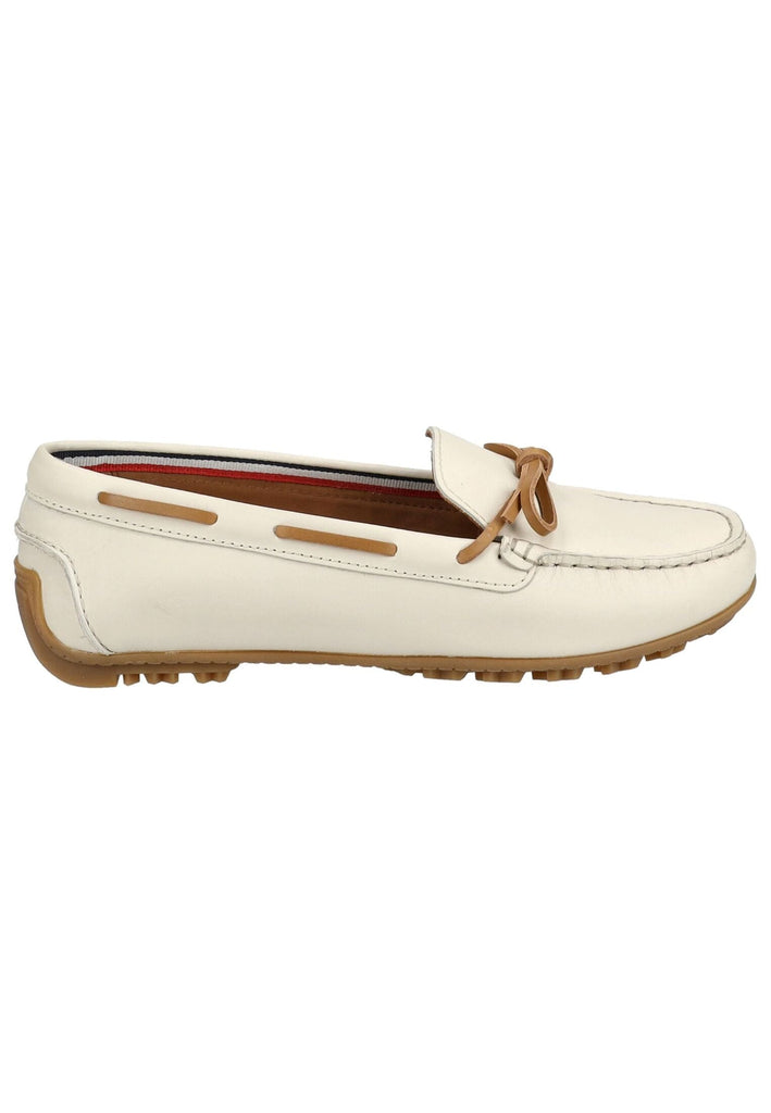 Geox Mokassin Leder Beige/Braun