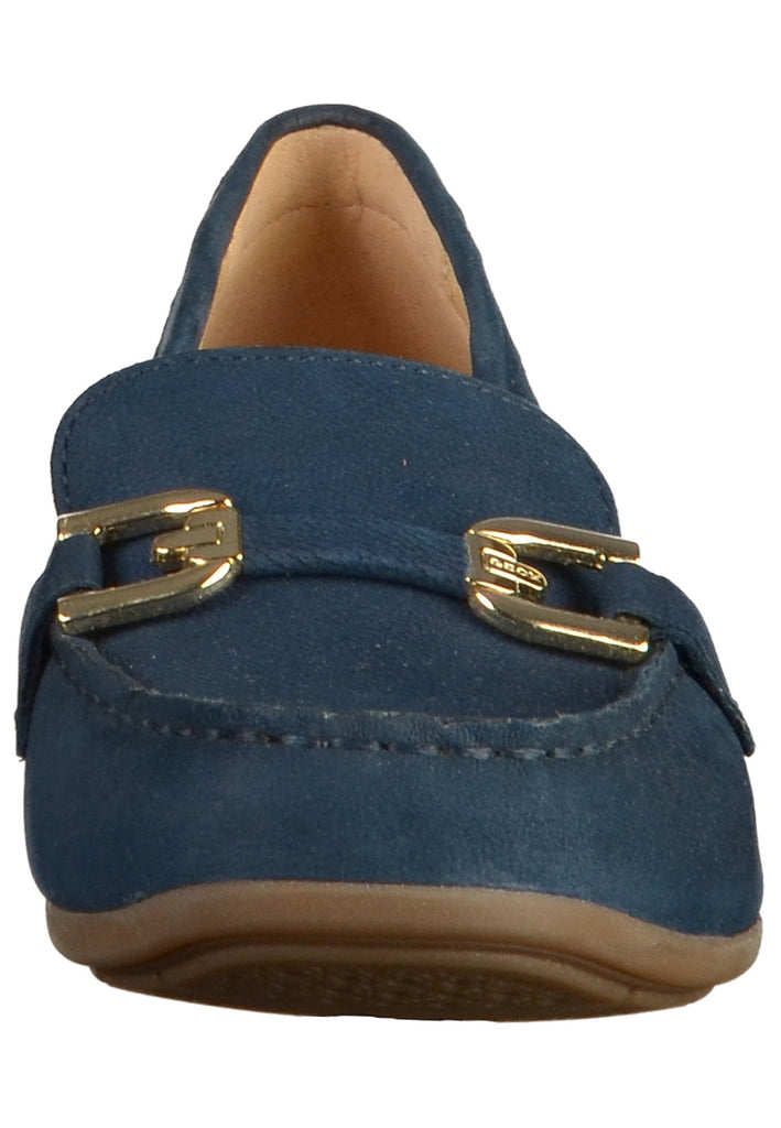 Geox Mokassin Leder Blau