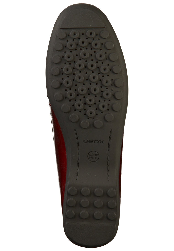 Geox Mokassin Leder Bordeaux