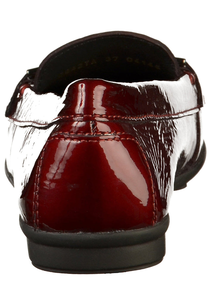 Geox Mokassin Leder Bordeaux