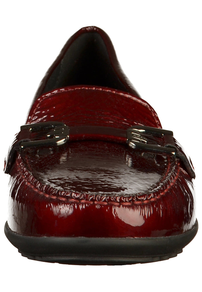 Geox Mokassin Leder Bordeaux