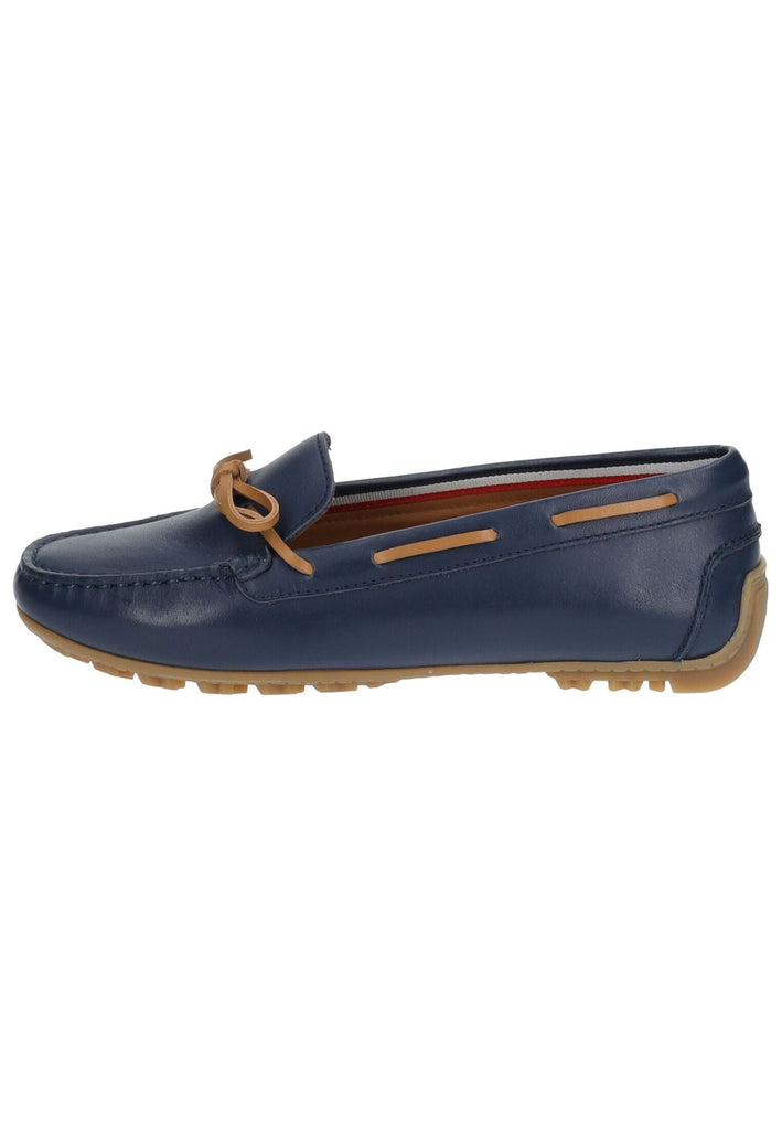 Geox Mokassin Leder Braun/Navy