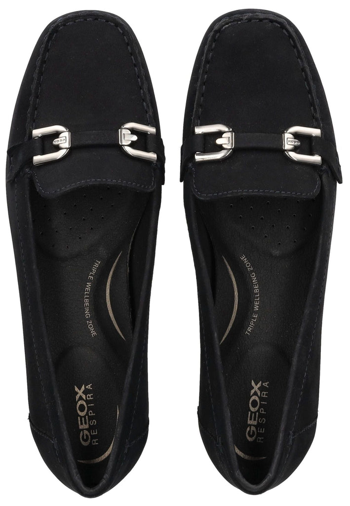 Geox Mokassin Nubukleder Dunkelblau