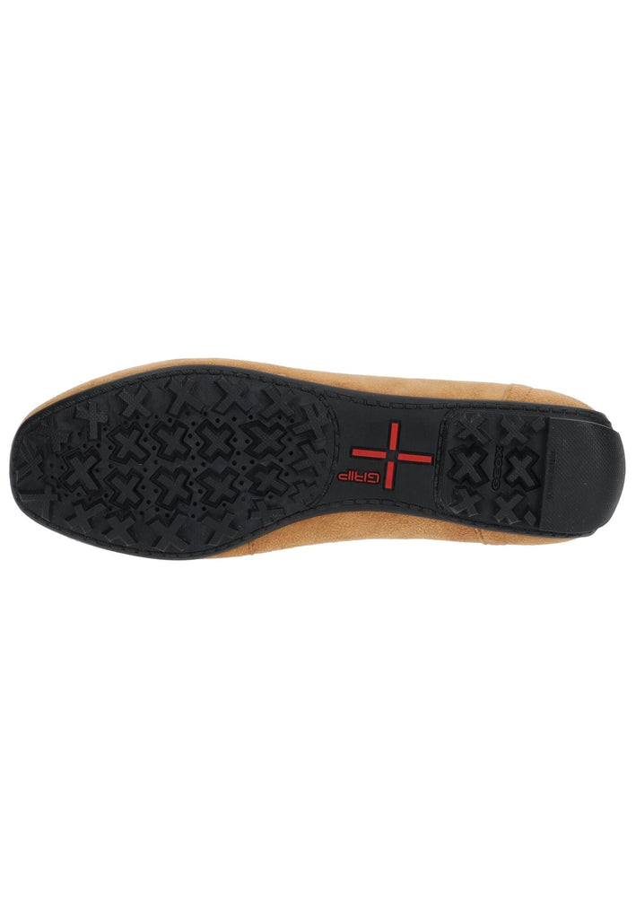 Geox Mokassin Veloursleder Camel