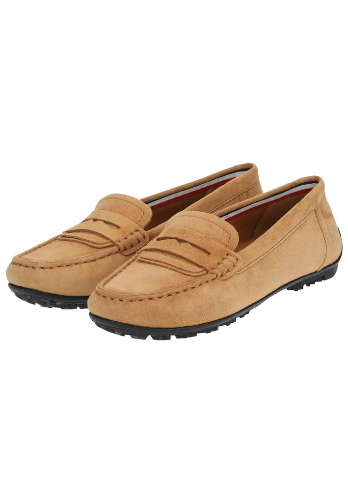 Geox Mokassin Veloursleder Camel