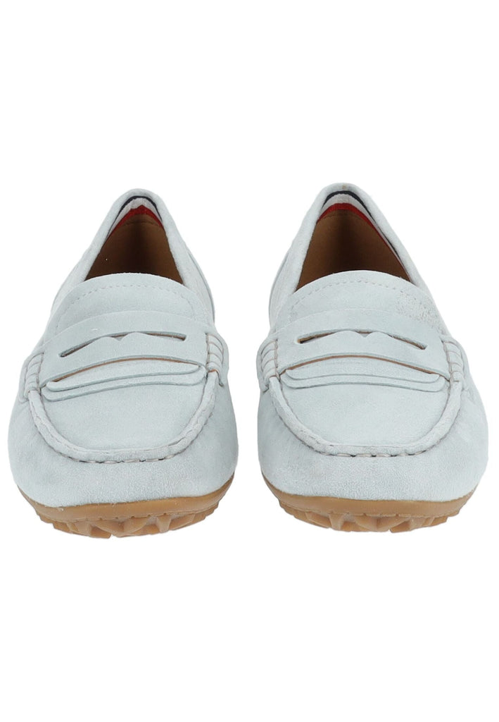 Geox Mokassin Veloursleder Hellblau