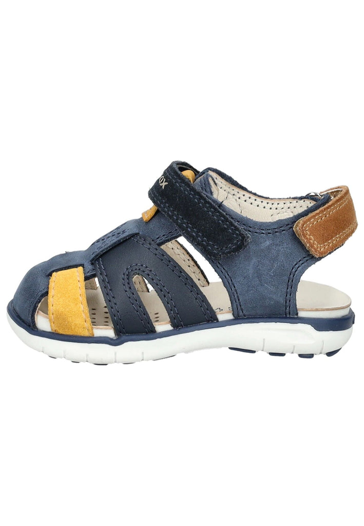 Sandalen Geox Sandalen Leder/Synthetik Navy/Gelb