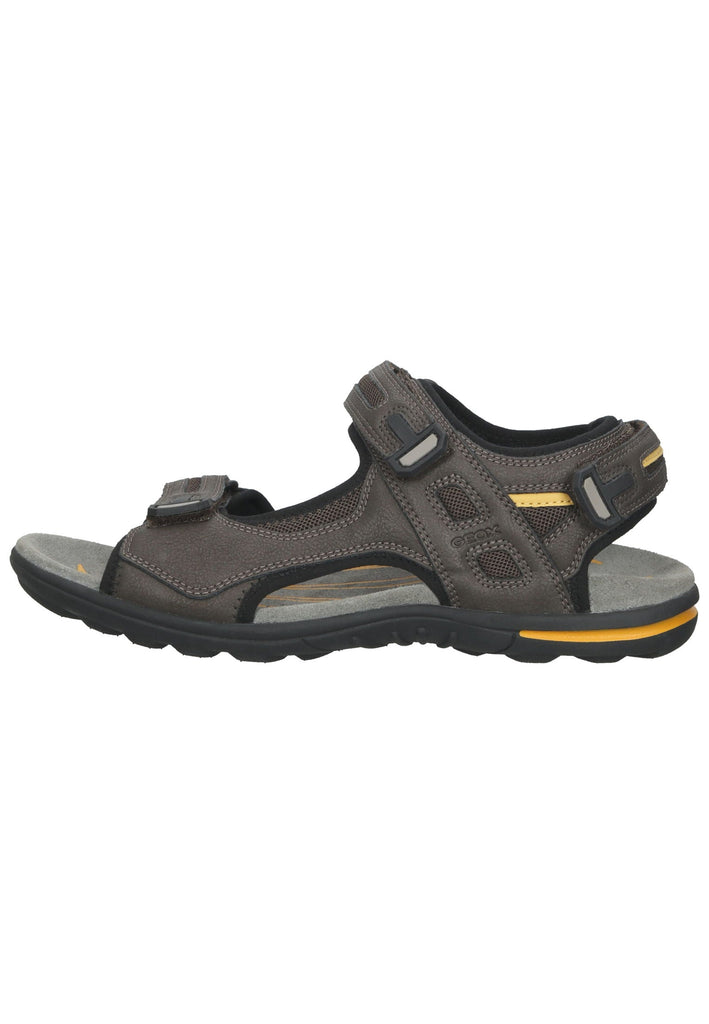 Sandalen Geox Sandalen Lederimitat/Textil Taupe